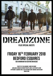 Dreadzone Bedford Esquires 16th February
