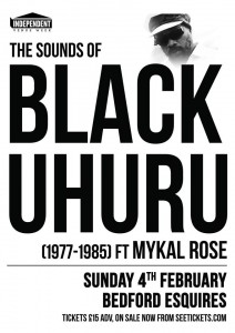 The Sounds of Black Uhuru ft Mykal Rose