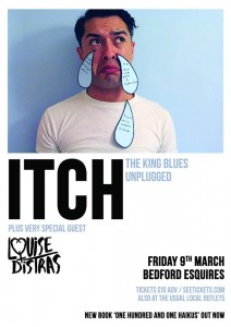 Itch (The King Blues unplugged) + Louise Distras Friday 9th March Bedford Esquires