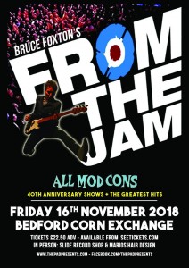 From the Jam All Mod Cons Friday 16th November