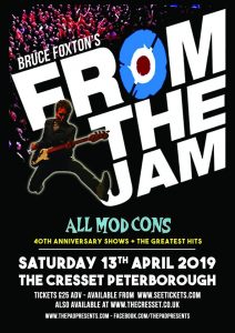 From the Jam ft Bruce Foxton The Cresset Peterborough