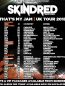 Skindred - THAT'S MY JAM TOUR Craufurd Arms Wolverton Milton Keynes Weds 5th December