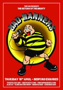 Bad Manners Bedford Esquires Thursday 18th April