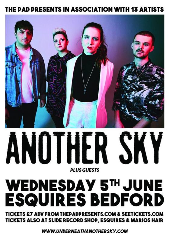 Another Sky Wednesday 5th June Bedford Esquires