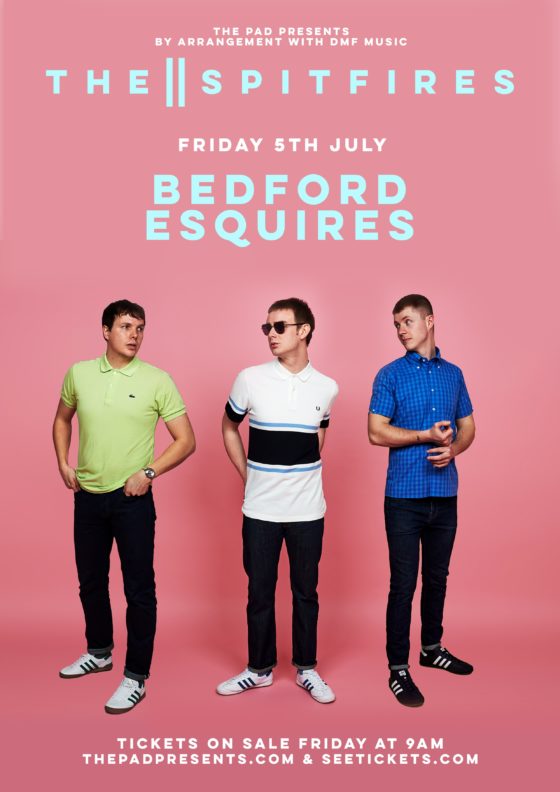 The Spitfires Bedford Esquires Friday 5th July