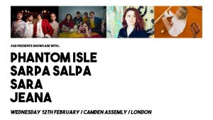 Phantom Isle + Sarpa Salpa + Sara + Jeana