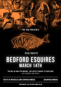 Sarpa Salpa Bedford Esquires Sat 14th March