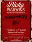 Ricky Warwick Bedford Esquires 10th March