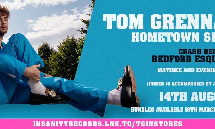 Tom Grennan Sat 14th August