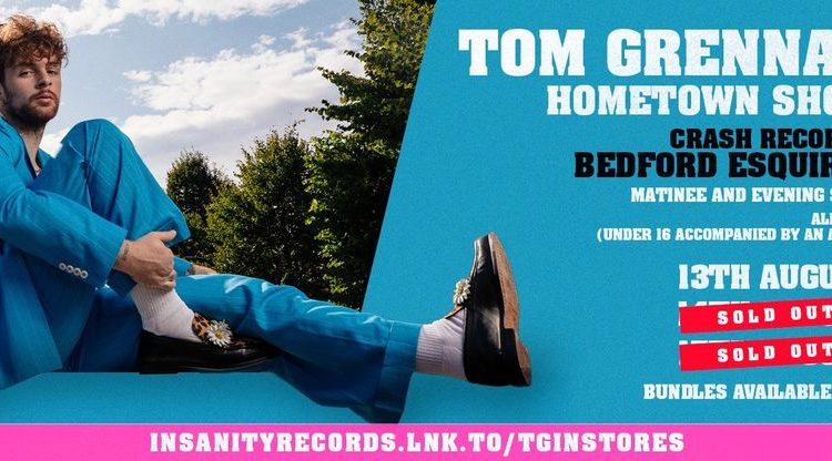Tom Grennan 13th August