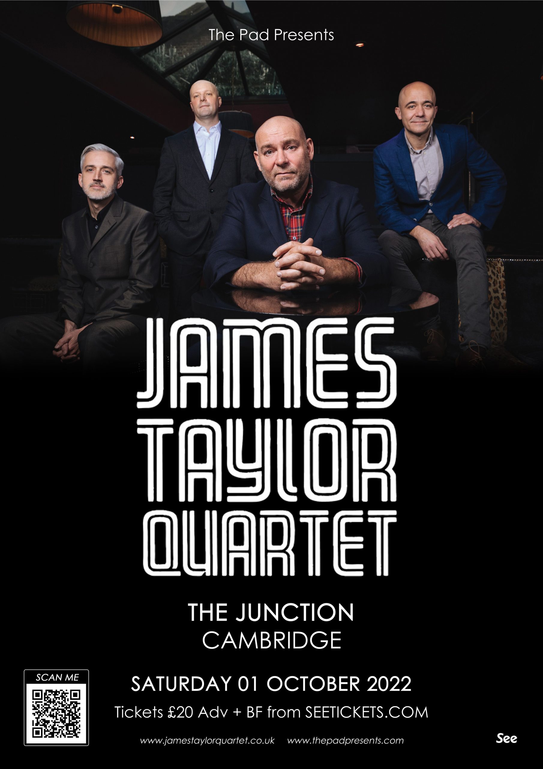 James Taylor Quartet The Pad Presents