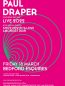 Paul Draper - Live at Bedford Esquires Friday 18th March