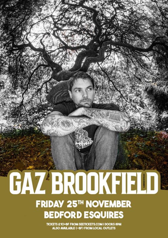 Gaz Brookfield, Bedford Esquires, Fri 25th November