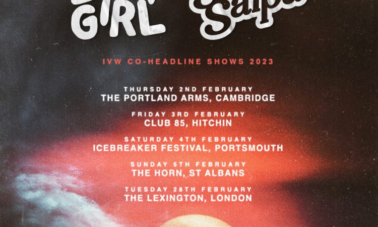 Sarpa Salpa x Low Girl head out for a small tour for Independent Venue Week 2023 taking in Cambridge Portsmouth Hitchin & St Albans