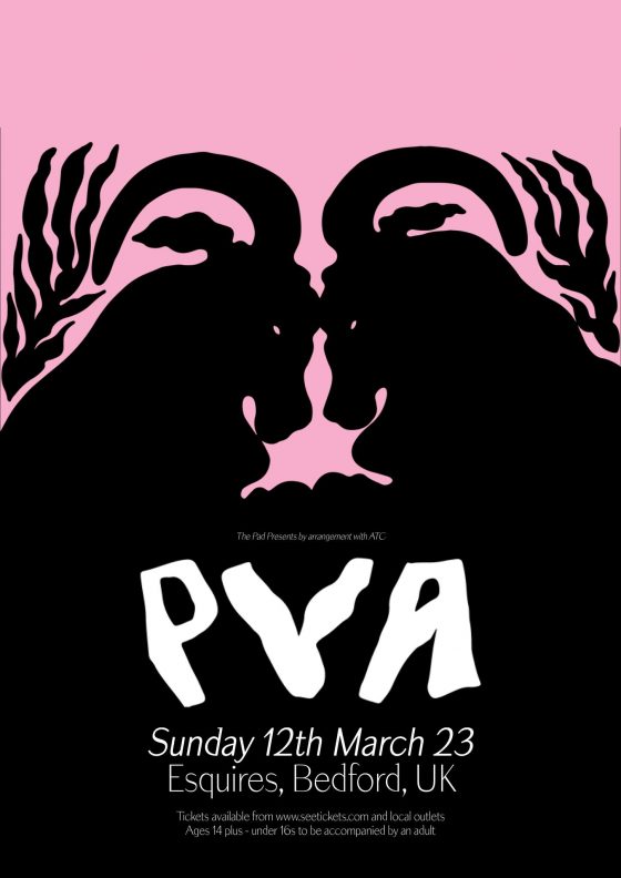 PVA + Guests – Sunday 12th March – Esquires, Bedford