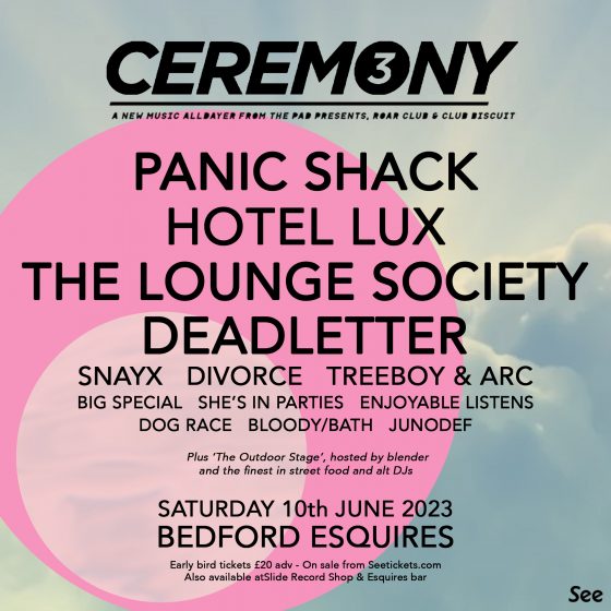 CEREMONY#3 - Saturday 10th June 2023 - Bedford Esquires