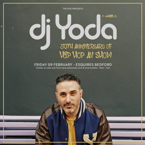 DJ Yoda 50th Anniversary of Hip Hop AV show
