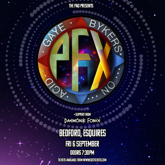Gaye Bykers On Acid - Friday 6th September Bedford Esquires