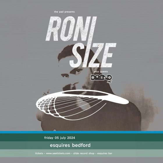 Roni Size - Friday 5th July - Bedford Esquires