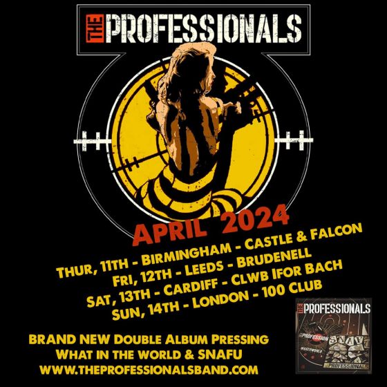 The Professionals - Thursday 11th April - The Castle & Falcon, Birmingham