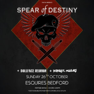 Spear of Destiny Bedford Esquires