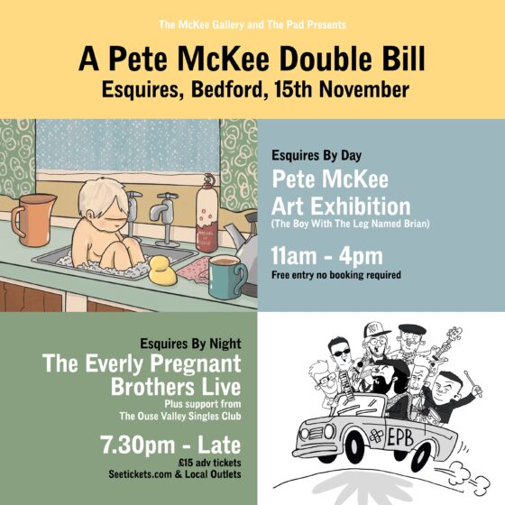 A Pete McKee Celebration - ‘The Boy With A Leg Named Brian’